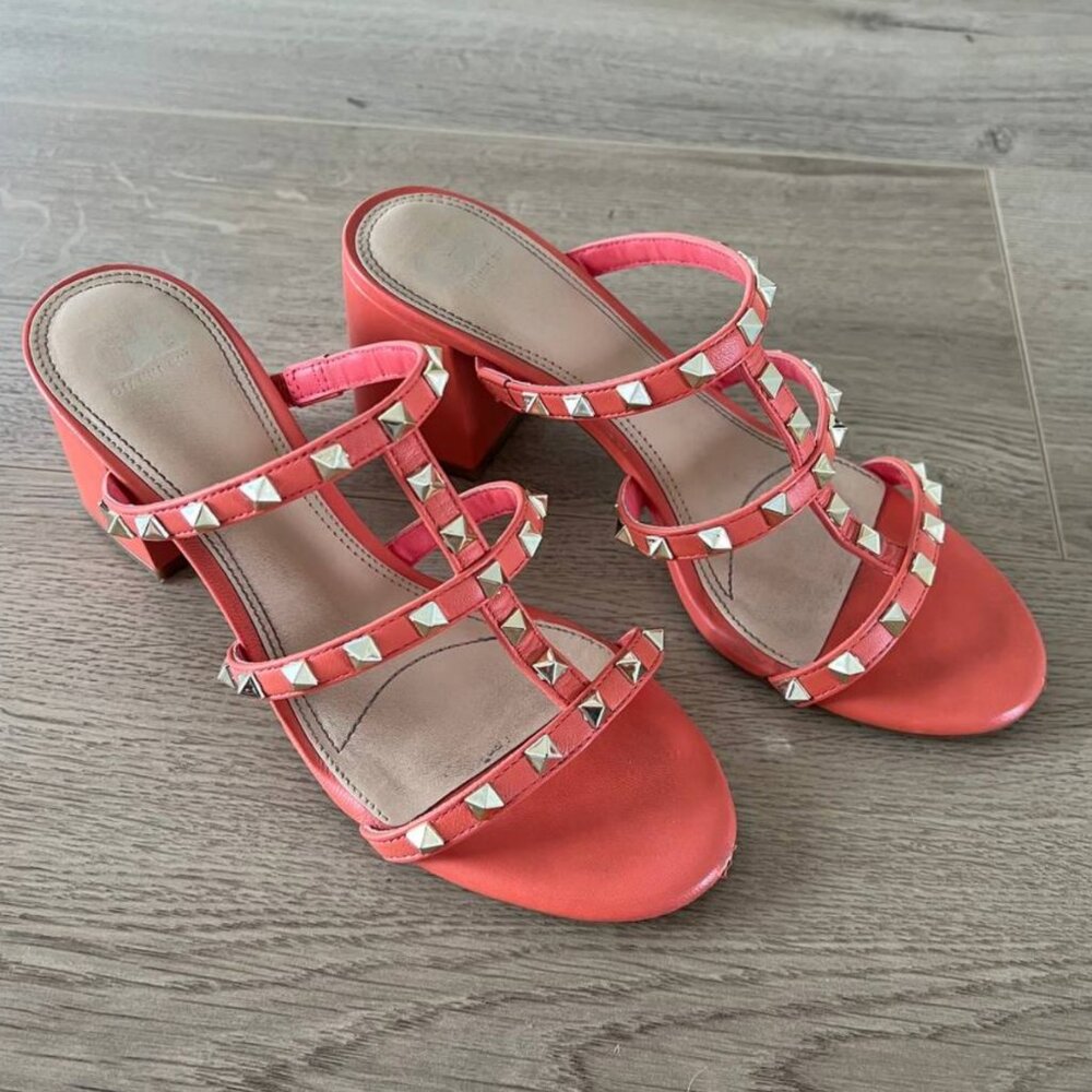 Gianni Bini rockstud valentino inspo rock stud